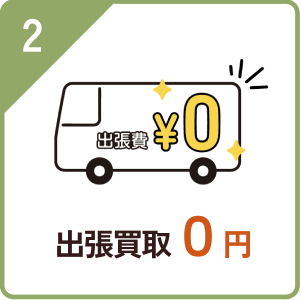 出張買取0円